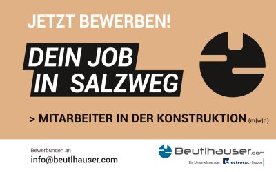 Mitarbeiter (m/w/d) in der Konstruktion gesucht